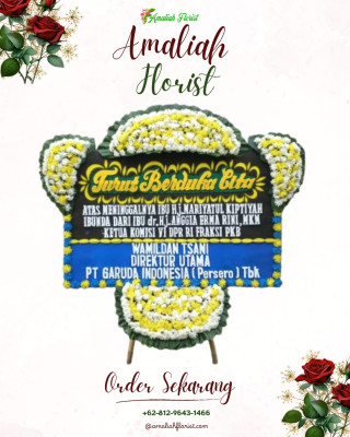 Papan Bunga Duka di SAMARINDA