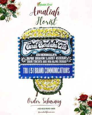 Papan Bunga Duka di SAMARINDA
