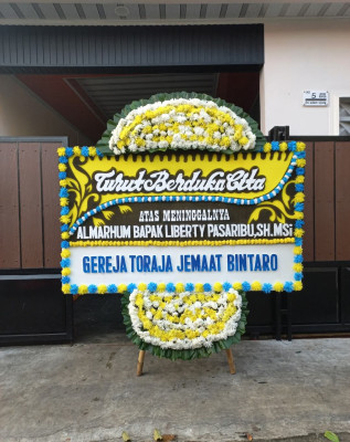 Papan Bunga Duka di SAMARINDA