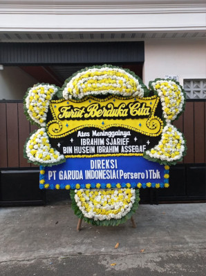 Papan Bunga Duka di SAMARINDA